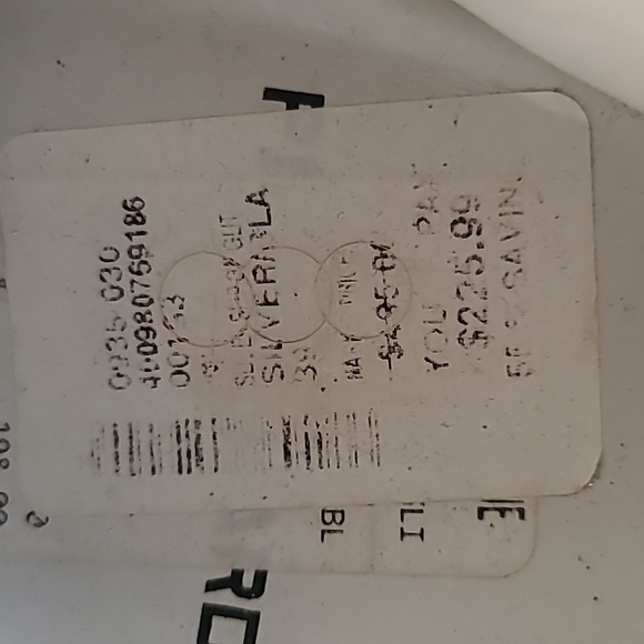 Pierre Hardy Lightly used Metallic Silver Glitter slip on Sneakers - Picture 3 of 4